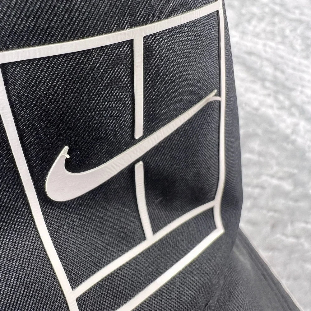 Nike Court Featherlight Dri-FIT Tennis Hat Black Adjustable Cap Performance OSFM